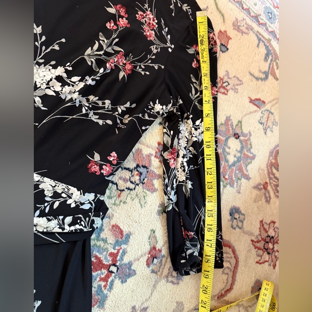 Ralph Lauren Floral Black Dress - Picture 13 of 13